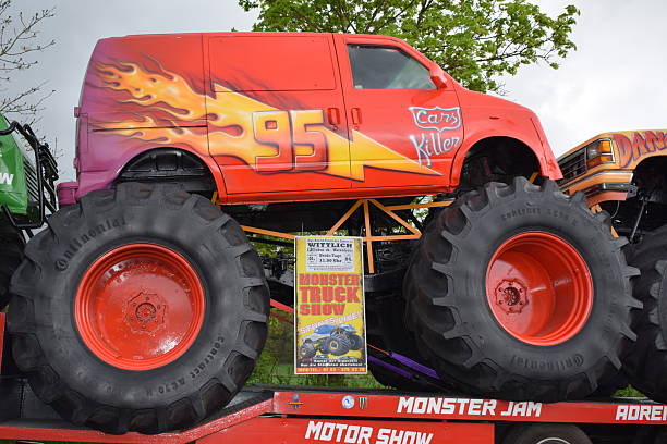 4x4 all-terrain vehicle on forest road
