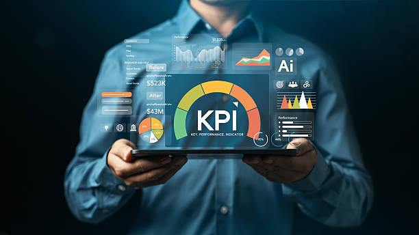 istock KPI key performance indicator The concept of analyzing dashboards of key performance indicators. using Business Intelligence (BI) Business Dashboard Smart Marketing Data Banner 2220586958