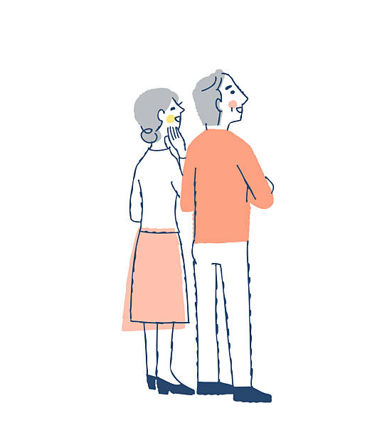 istock Rear view of a senior couple looking up and happy 2220589730