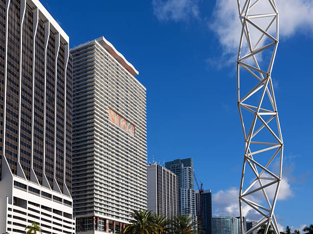 istock Office and apartment buildings in downtown 2220591918