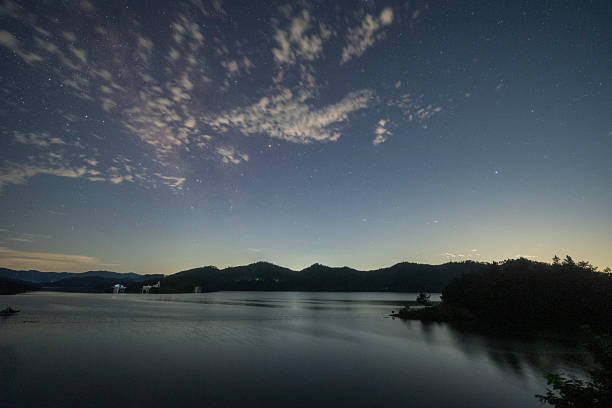 istock Beautiful Night Starry Sky Galaxy 2220594851