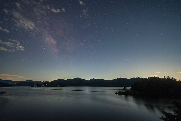 istock Beautiful Night Starry Sky Galaxy 2220594857