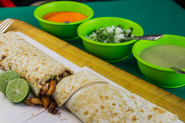 Burrito mix made at home. Delicious meat.
