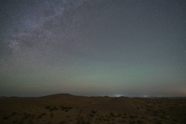 istock Beautiful night sky in the desert, Milky Way 2220607792