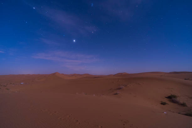 istock Beautiful night sky in the desert, Milky Way 2220607801