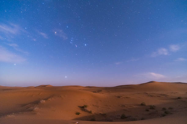 istock Beautiful night sky in the desert, Milky Way 2220608389