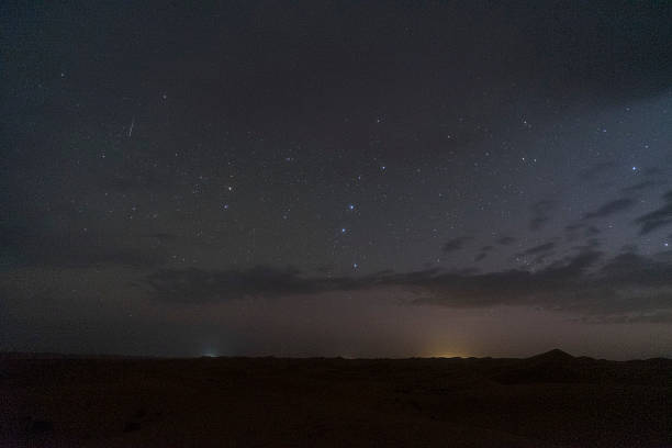 istock Beautiful night sky in the desert, Milky Way 2220608412