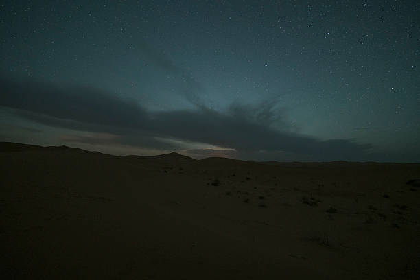 istock Beautiful night sky in the desert, Milky Way 2220608537