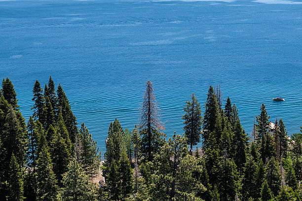 Overlooking Lake Tahoe from the Eagle Rock Trail.