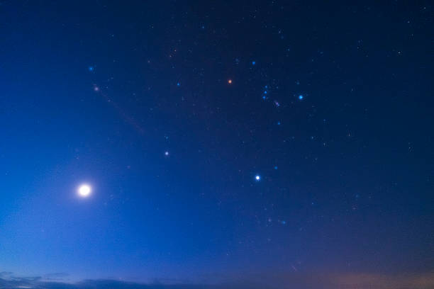 istock Beautiful night, mountaintop, starry sky, Milky Way 2220611850