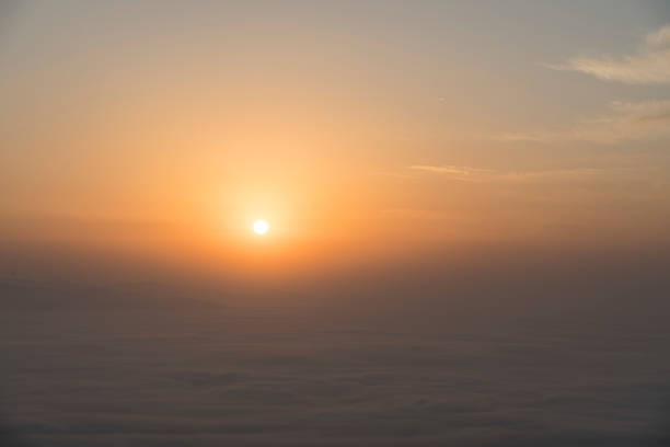 istock Beautiful sunrise scenery on the mountaintop 2220611853