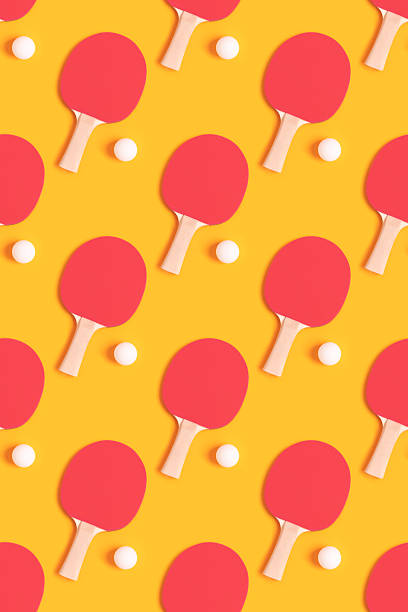 istock Repetitive pattern made of tennis racket and white ball. 2220613656