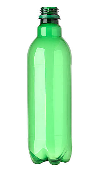 istock Empty plastic bottle isolated on white background showing recycling concept 2220614861