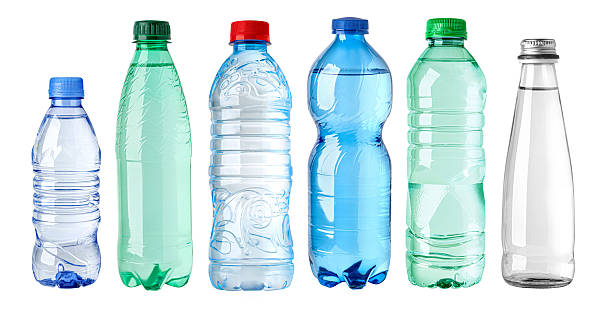istock Different plastic water bottles showing variety of sizes and shapes 2220614975