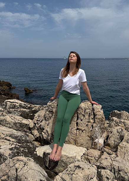 istock Mental detox by the sea, relaxation 2220623953