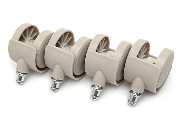 Plastic furniture wheels