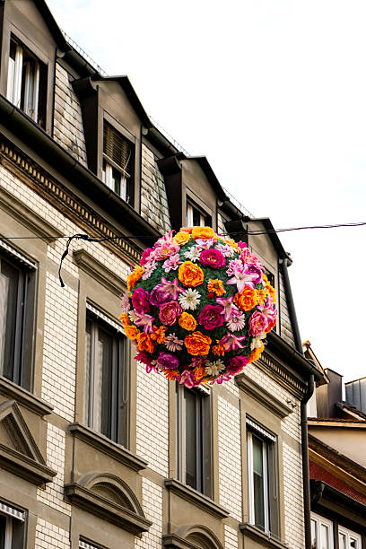 istock Konstanz old town (altstadt) flower balls 2220626863