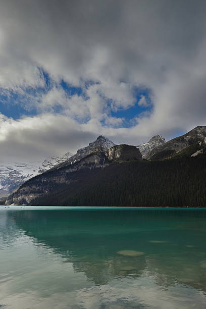 istock Emerald-green, turquoise-blue Lake Louise E-W view encompassing the Bow Range peaks, Victoria Glacier in left background. Banff NP-Alberta-Canada-378 2220628500