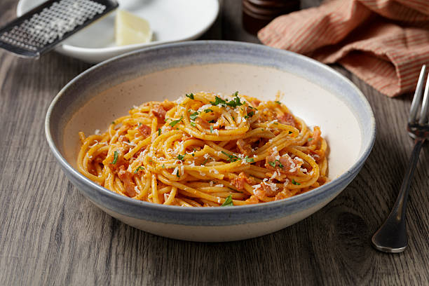 istock Pasta all’amatriciana 2220632762