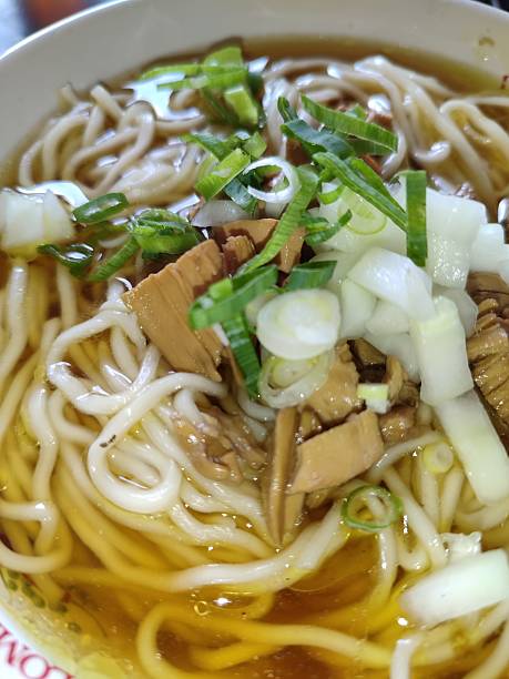 istock A bowl of chicken noodles 2220635556