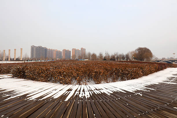 Beijing city scenery, aerial photos