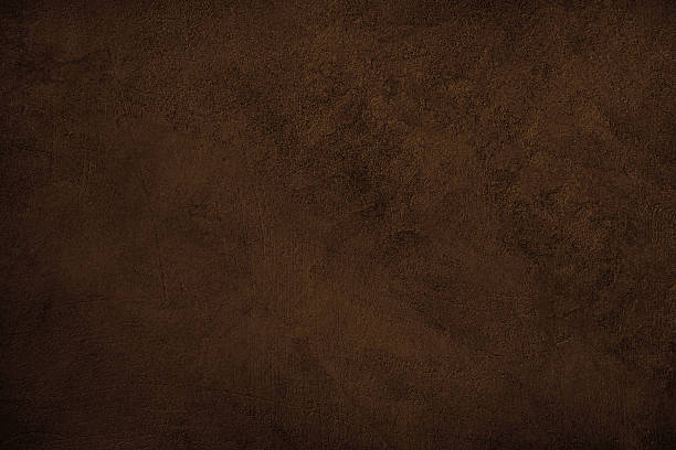 istock Black dark brown concrete wall surface texture background. Close-up. Rough grunge scratch grungy solid hard old. Simple minimal. Design. Template. Blank. 2220643659