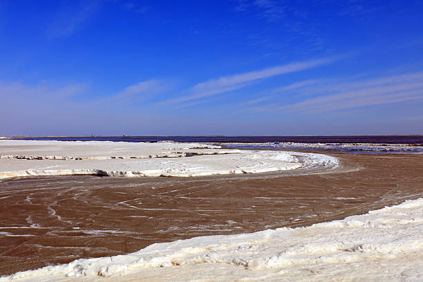ice desert winter landscape