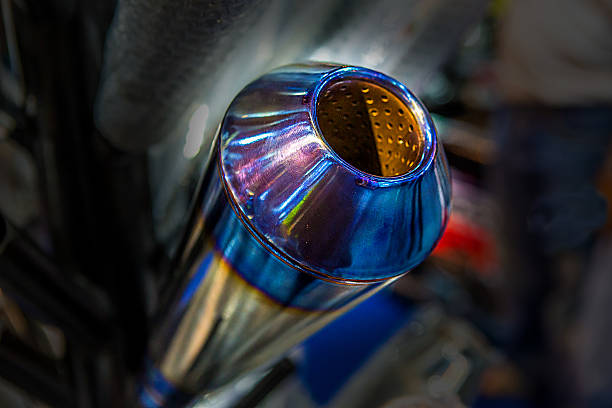 istock Exhaust in the garage 2220654294