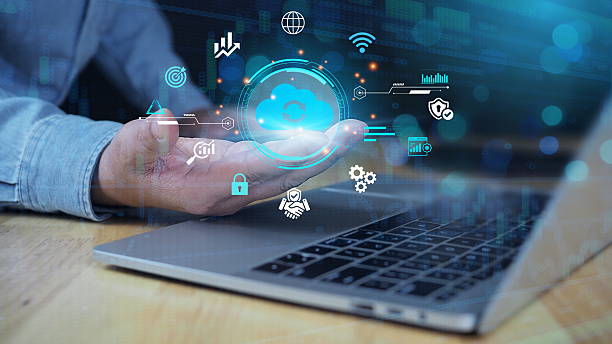 istock cloud computing and technology icons , cloud technology is centralise collect lifestyle and confidential information such as internet banking , password and shopping. 2220657221