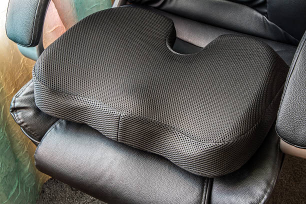 istock Modern orthopedic chair cushion. 2220659854