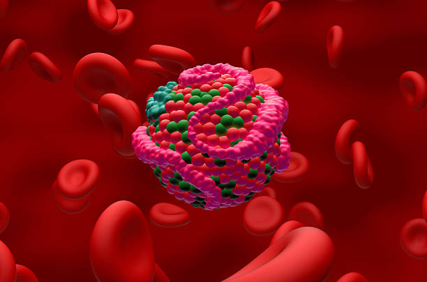 istock High-density lipoprotein (HDL) cholesterol - Closeup view 3d illustration 2220663546