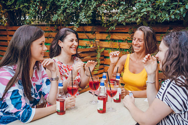 istock Friends enjoy in cafe 2220665704