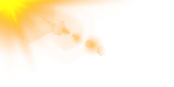 istock Bright, glowing abstract background with motion blur, lens flare, and glitter—ideal for modern vector designs, tech visuals 2220676299