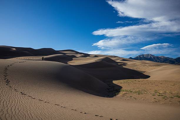 istock Vast Desert Landscape with Sand Dunes 2220684382