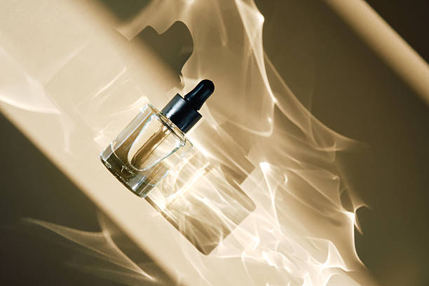 istock Serum extract for the face in the sun. 2220697795