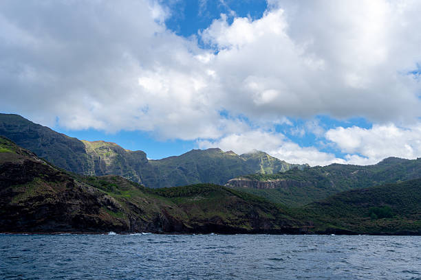 istock Cliffs along the coast between Taiohae and Hakaui, Nuku Hiva, French Polynesia 2220701580