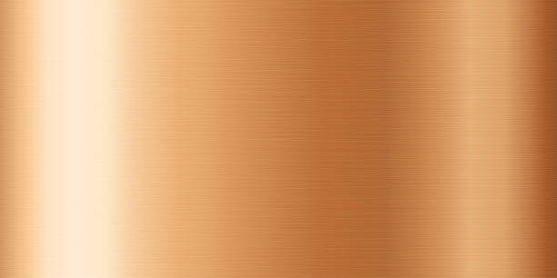 istock Gold gradient shiny metallic vector background with glossy polished golden steel texture material. 2220702192