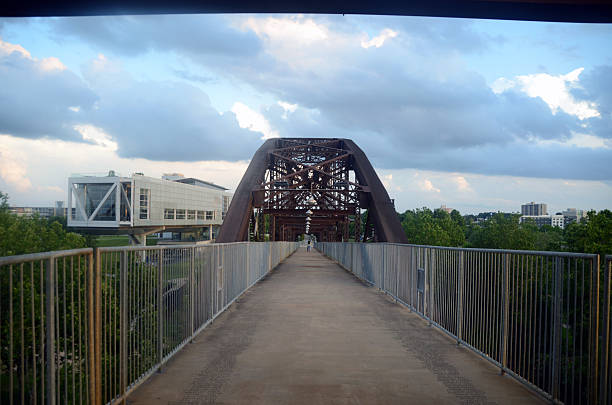 Bill Clinton Bridge in Little Rock, AR, USA on June 07. 2025