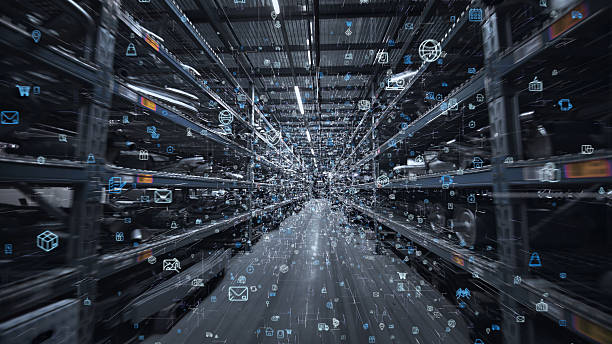 istock Fueled by global consumption and e-commerce growth modern warehouses adopt AI to handle rising orders and improve cost efficiency 2220714472