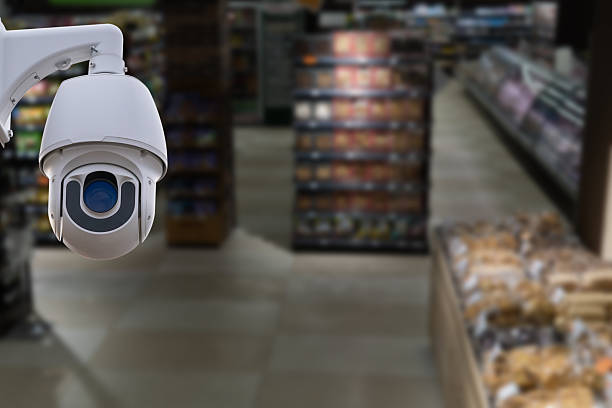 istock CCTV system security and blurred defocused background of supermarket interior 2220714611