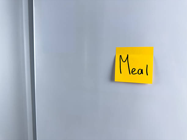 istock Sticker with inscription Meal on white background 2220717127