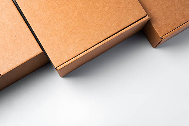 istock Lot of cardboard boxes on white background 2220719284
