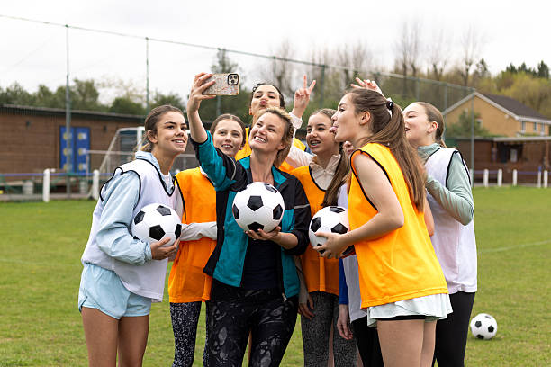 istock Football Team Selfie 2220738620