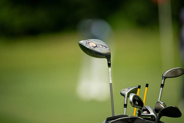 istock A golf club set with a driver, a putter, and a wedge 2220750200