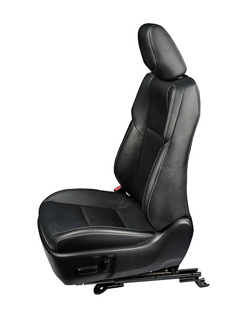 istock Black car seat isolated on white background. 2220760016