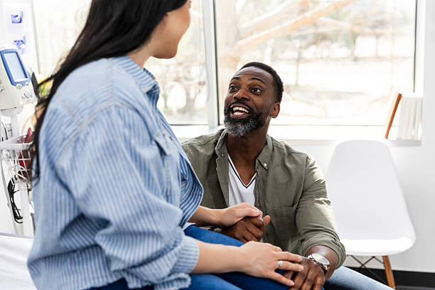 istock Couple in Therapy Session, Showing Emotional Support and Connection 2220760677