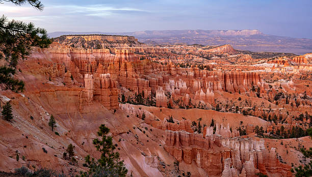 Sunset at Sunset Point in Bryce Canyon National Park, Utah