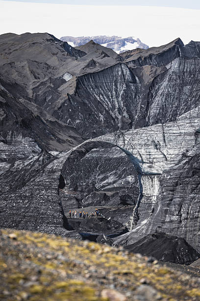 istock ice textures in iceland from aerial view 2220775640