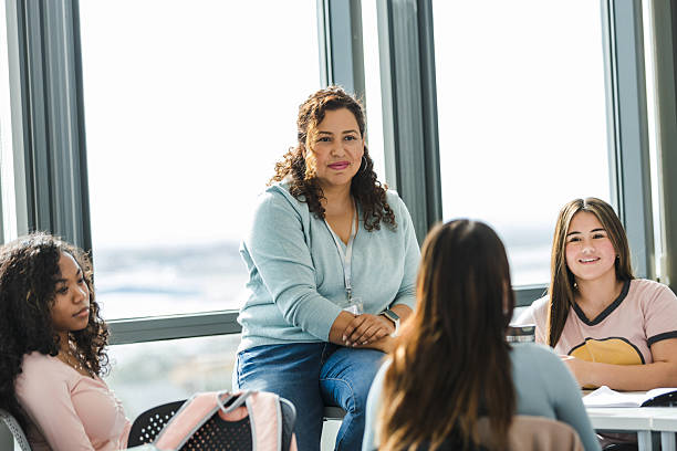 istock Group therapy session with a mental health professional 2220780948