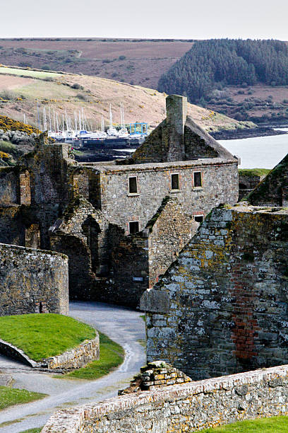 istock Stone Fort Complex Above Bay, Westport, Ireland 2220797628